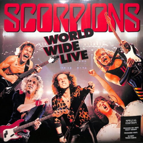 Scorpions - World Wide Live 2LP EU NEW Special Edition Orange Vinyl