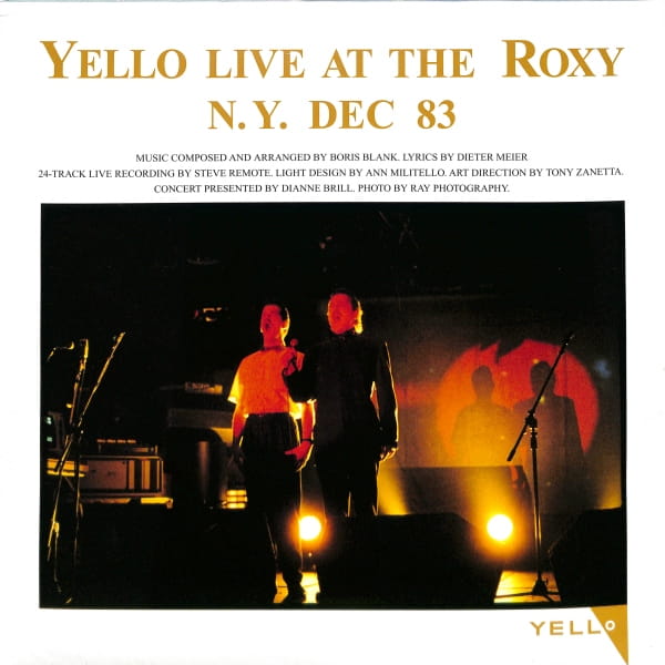Yello - Claro Que Si / Yello Live At Roxy 2LP EU NEW - obrazek 2