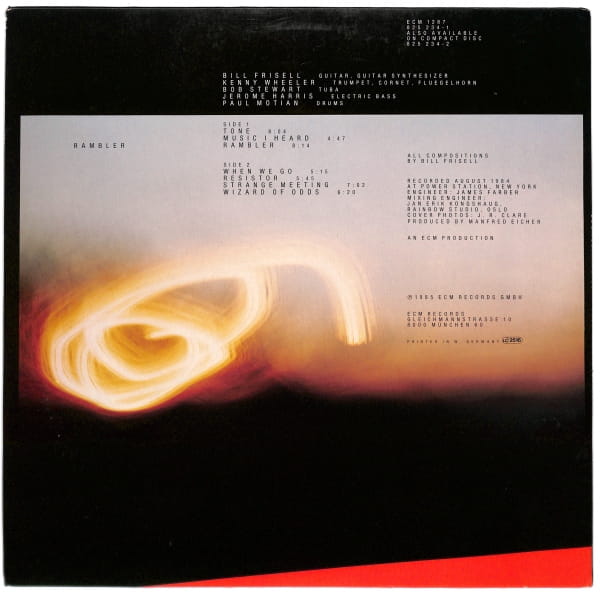 Bill Frisell - Rambler EU VG+ - obrazek 2
