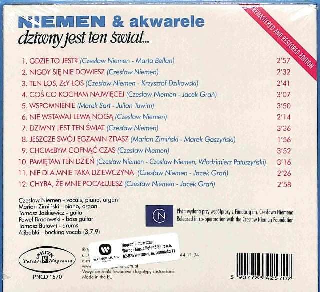 Niemen - Dziwny Jest Ten Świat... EU NEW - obrazek 2