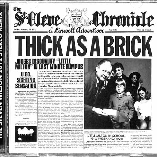 Jethro Tull - Thick As A Brick EU NEW