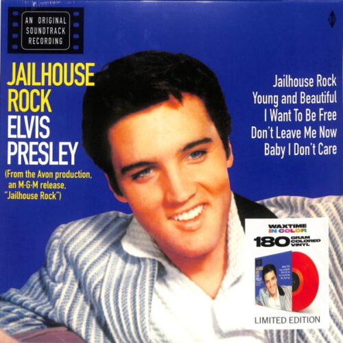 Elvis Presley - Jailhouse Rock EU NEW Limited Edition, Red Vinyl