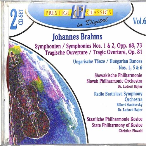 Brahms - Symphonies Nos. 1 i  2, Hungarian Dances 2CD EU 5-