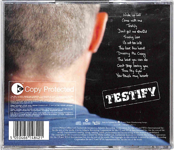 Phil Collins - Testify EU 3+ - obrazek 2