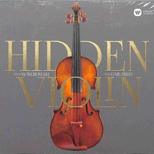 Janusz Wawrowski, Jose Gallardo - Hidden Violin EU NEW – płyta CD, okładka przód