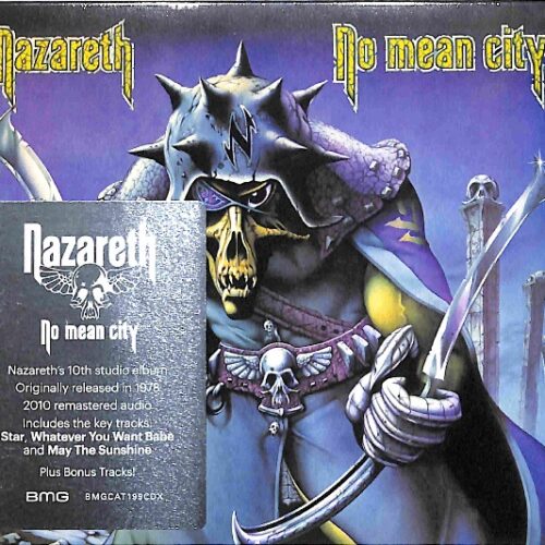 Nazareth - No Mean City EU NEW – płyta CD, okładka przód