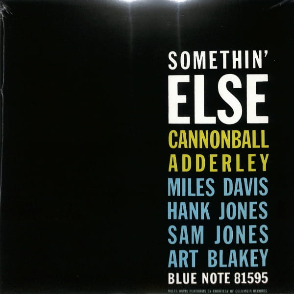 Cannonball Adderley - Somethin' Else EU NEW