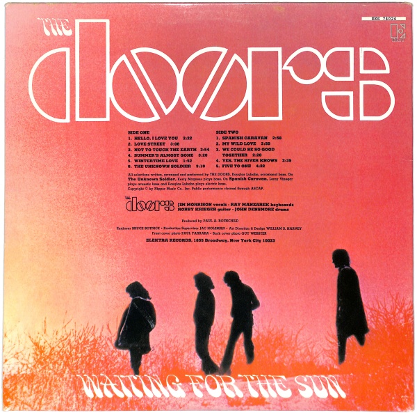 The Doors - Waiting For The Sun US VG+ - obrazek 2
