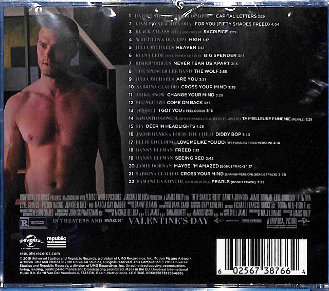 Various - Fifty Shades Freed (OST) EU NEW - obrazek 2