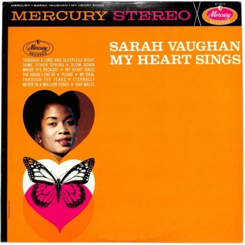 Sarah Vaughan - My Heart Sings  JAPAN VG+