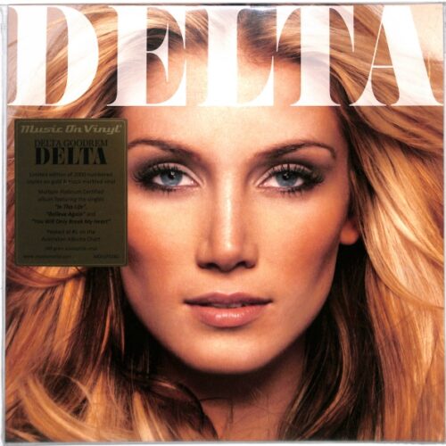 Delta Goodrem - Delta EU NEW Gold & Black Marbled Vinyl