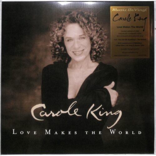 Carole King - Love Makes The World EU NEW Translucent Pink Vinyl