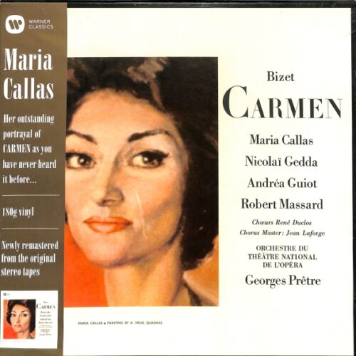Bizet - Carmen - Maria Callas, N.Gedda, A.Guiot, R.Massard, G.Pretre - Carmen 3LP BOX EU NEW