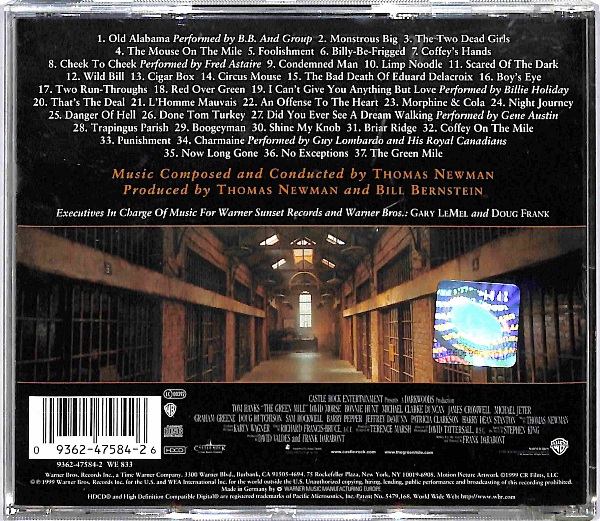 Thomas Newman - The Green Mile (OST) EU 5- - obrazek 2