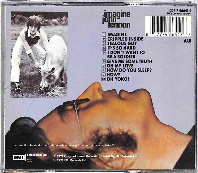 John Lennon - Imagine EU 3+ - obrazek 2
