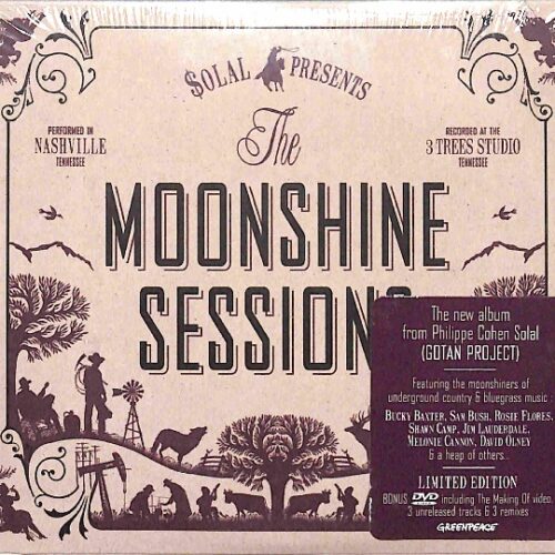 Solal - The Moonshine Sessions CD+DVD EU NEW Limited Edition