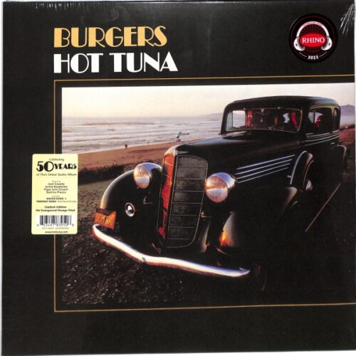 Hot Tuna - Burgers EU NEW 50th Anniversary Orange Vinyl