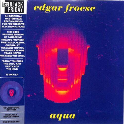 Edgar Froese - Aqua EU NEW Blue/Pink Swirled