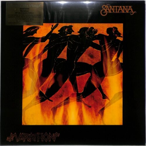 Santana - Marathon EU NEW Yellow, Red & Orange Marbled Vinyl