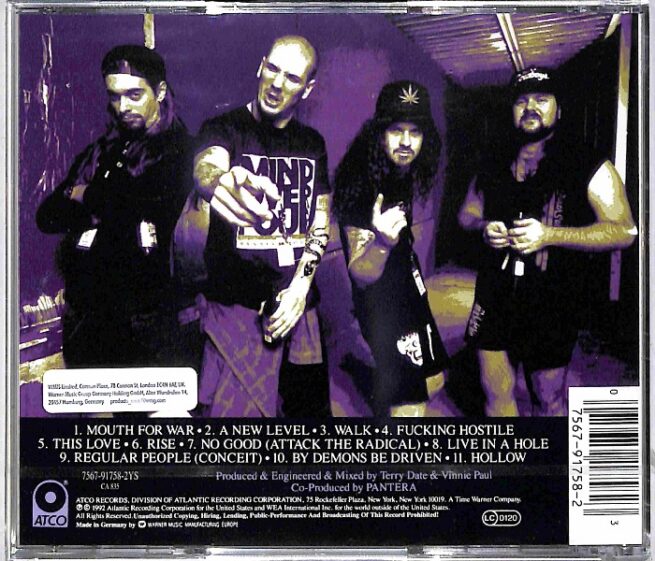 Pantera - Vulgar Display Of Power  EU NEW - obrazek 2