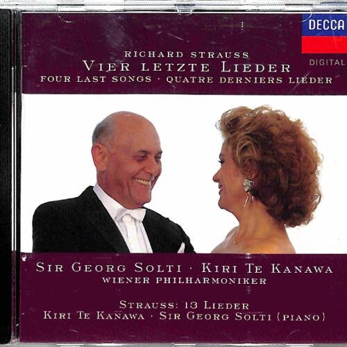 Richard Strauss - Vier Letzte Lieder - Solti, Kanawa EU 5-