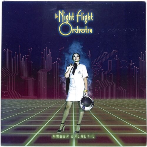 The Night Flight Orchestra - Amber Galactic 2LP EU EX Limited Edition