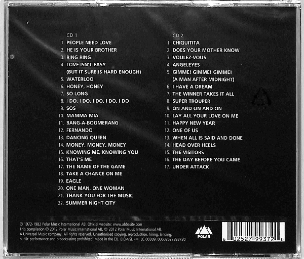 ABBA - The Essential Collection 2CD EU NEW - obrazek 2