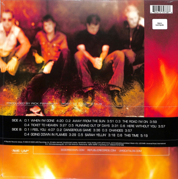 3 Doors Down - Away From The Sun EU NEW - obrazek 2