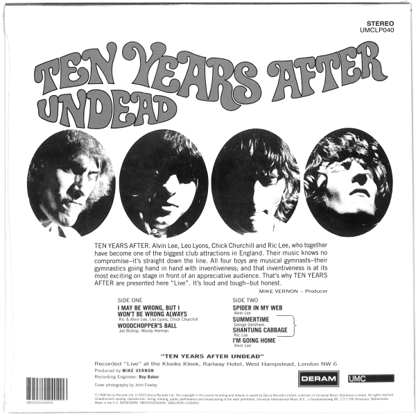Ten Years After - Undead EU NEW - obrazek 2