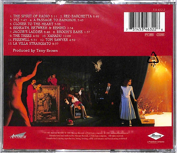 Rush - Exit...Stage Left EU NEW Remastered - obrazek 2