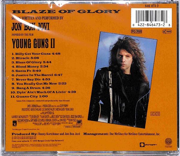 Jon Bon Jovi - Blaze Of Glory EU NEW - obrazek 2
