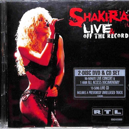 Shakira - Live & Off The Record CD+DVD EU 4