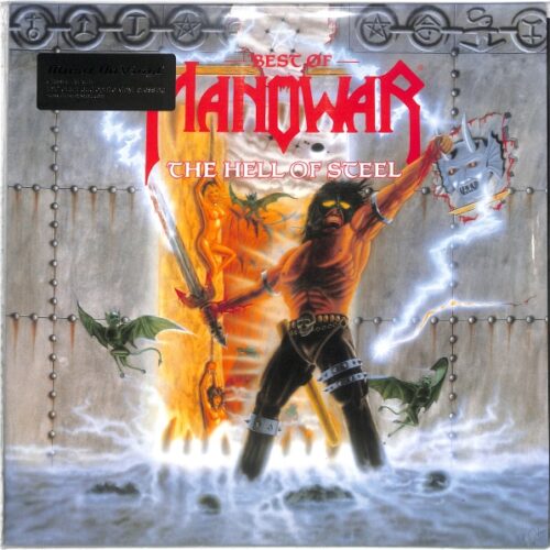 Manowar - Best Of Manowar - The Hell Of Steel 2LP EU NEW