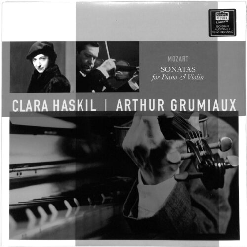 Mozart - Sonatas For Piano And Violin - Clara Haskil, Arthur Grumiaux EU NEW