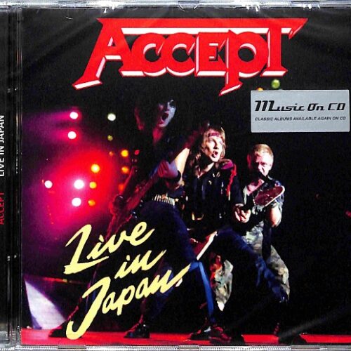 Accept - Live In Japan  EU NEW