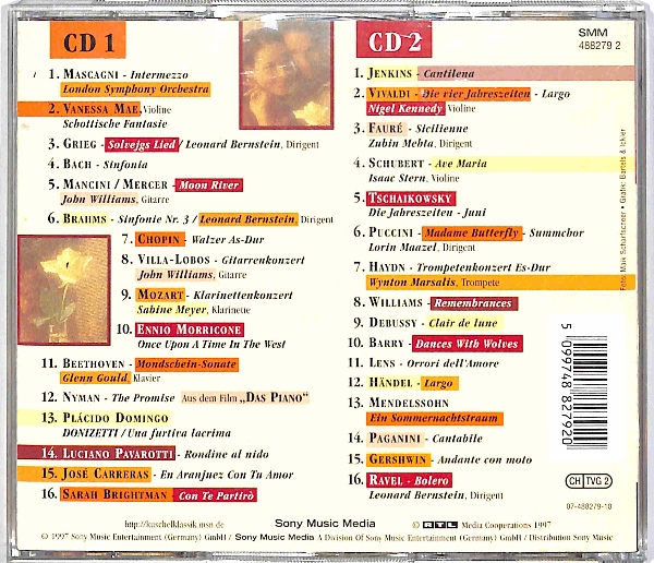 Various Artist - KuschelKlassik 2 2CD EU 4 - obrazek 2
