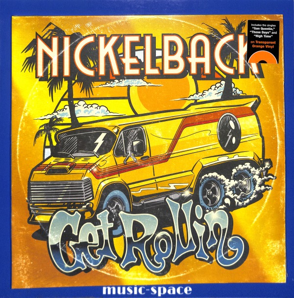 Nickelback - Get Rollin' EU NEW – płyta winylowa, okładka przód