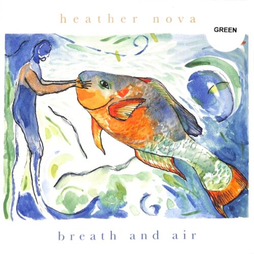 Heather Nova - Breath And Air EU NEW Green Vinyl – płyta winylowa, okładka przód