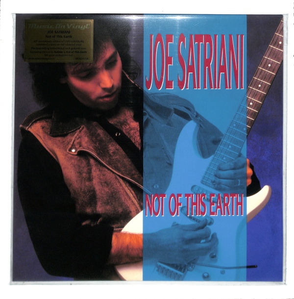 Joe Satriani - Not Of This Earth EU NEW 40th Anniversary Red Vinyl – płyta winylowa, okładka przód