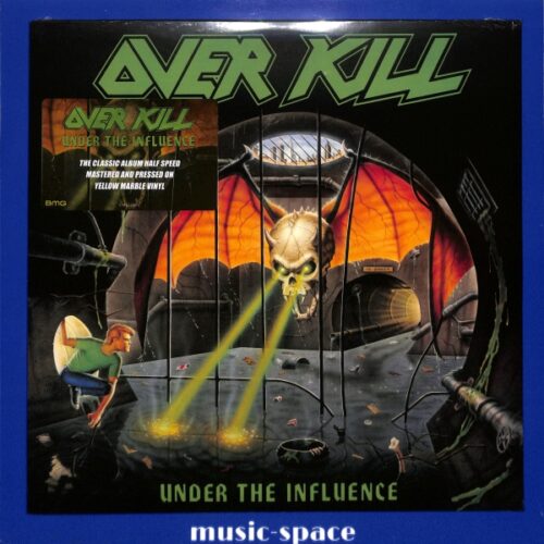 Overkill - Under The Influence  EU NEW  Yellow Marble
