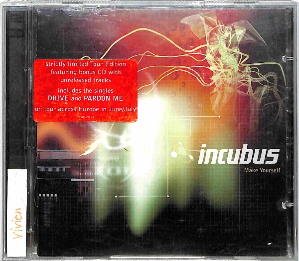 Incubus - Make Yourself 2CD EU 3+ Limited Edition, Tour Edition – płyta CD, okładka przód