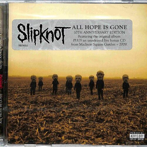 Slipknot - All Hope Is Gone 2CD EU NEW 10th Anniversary Edition – płyta CD, okładka przód