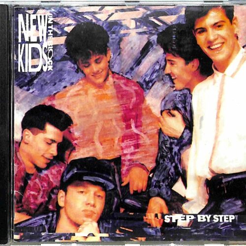 New Kids On The Block - Step By Step EU 3+ – płyta CD, okładka przód