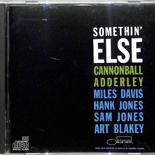Cannonball Adderley - Somethin' Else US Blue Note 5- – płyta CD, okładka przód