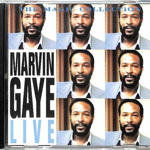 Marvin Gaye - Live The Magic Collection EU 4 – płyta CD, okładka przód